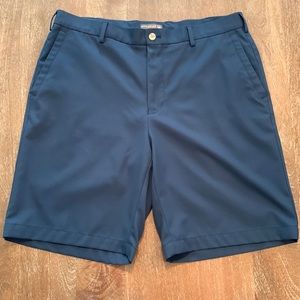Peter Millar Waist 34 Crown Sport Golf Shorts in Dark Blue from Cassique GC